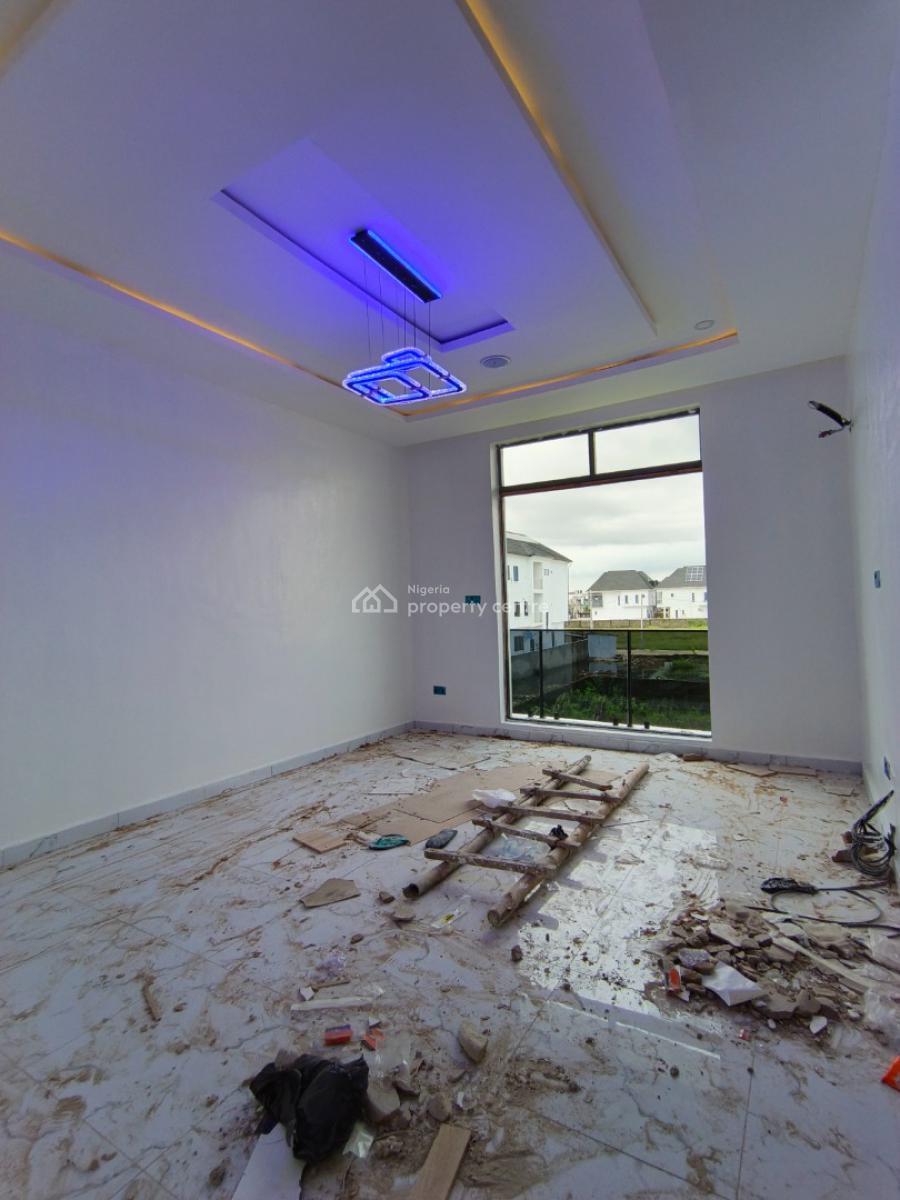 Exquisite 3 Bedroom Terrace Duplex with Bq & Inverter, General Paint Estate, Ajah, Lagos, Terraced Duplex for Sale