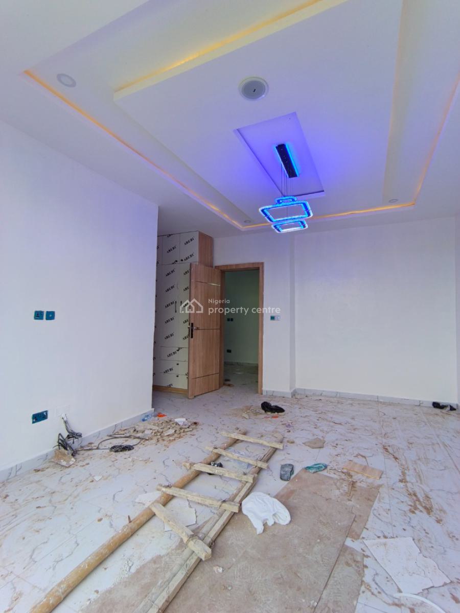 Exquisite 3 Bedroom Terrace Duplex with Bq & Inverter, General Paint Estate, Ajah, Lagos, Terraced Duplex for Sale