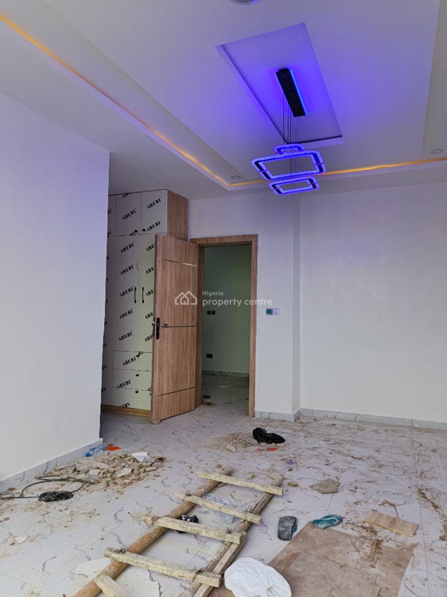 Exquisite 3 Bedroom Terrace Duplex with Bq & Inverter, General Paint Estate, Ajah, Lagos, Terraced Duplex for Sale