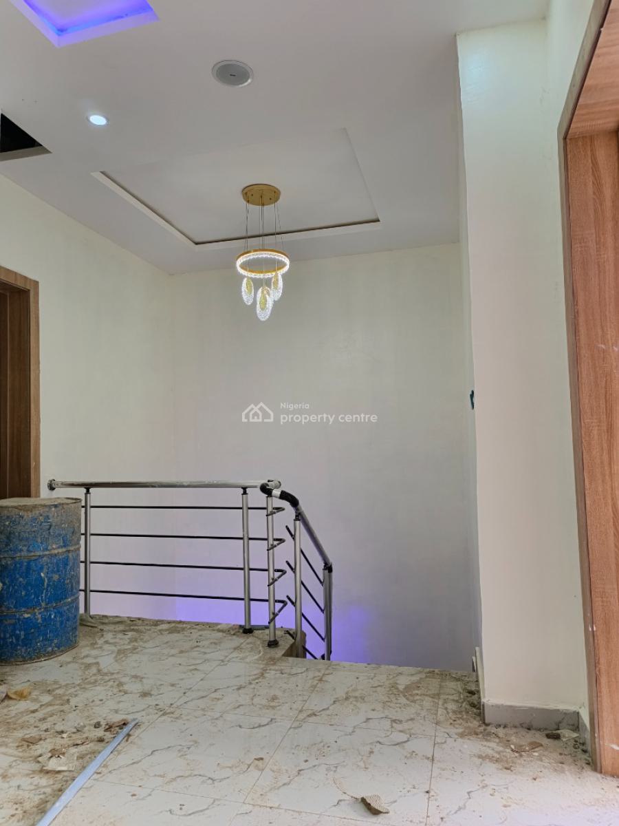Exquisite 3 Bedroom Terrace Duplex with Bq & Inverter, General Paint Estate, Ajah, Lagos, Terraced Duplex for Sale