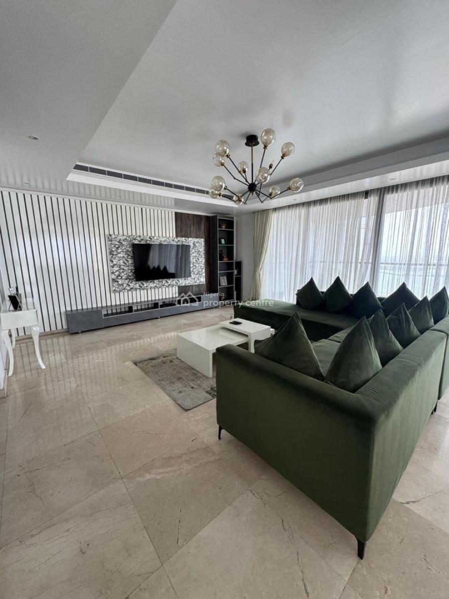 Furnished and Serviced with 24/7 Power Supply 3 Bedroom En-suite Apart, Eko Atlantic, Victoria Island (vi), Lagos, Flat / Apartment for Rent