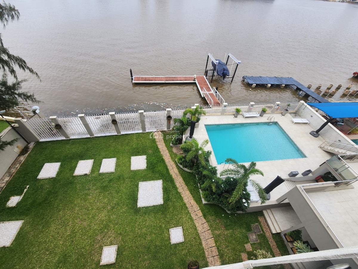 Waterfront and Servclean 3 Bedroom Flat with Bq,and Modern Facilities, Ikoyi, Lagos, Flat / Apartment for Rent