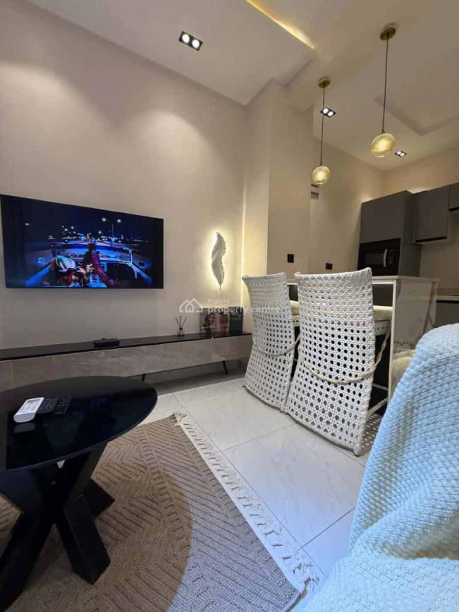 Our Brand New One Bedroom Apartment with, Wifi, Security, 24/7 Power, Ikate, Lekki, Lagos, Detached Duplex Short Let