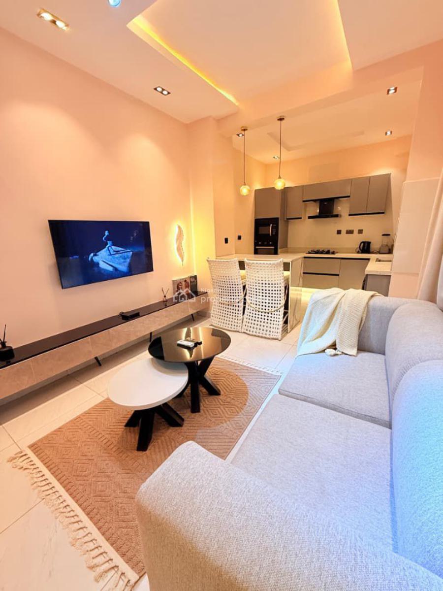 Our Brand New One Bedroom Apartment with, Wifi, Security, 24/7 Power, Ikate, Lekki, Lagos, Detached Duplex Short Let