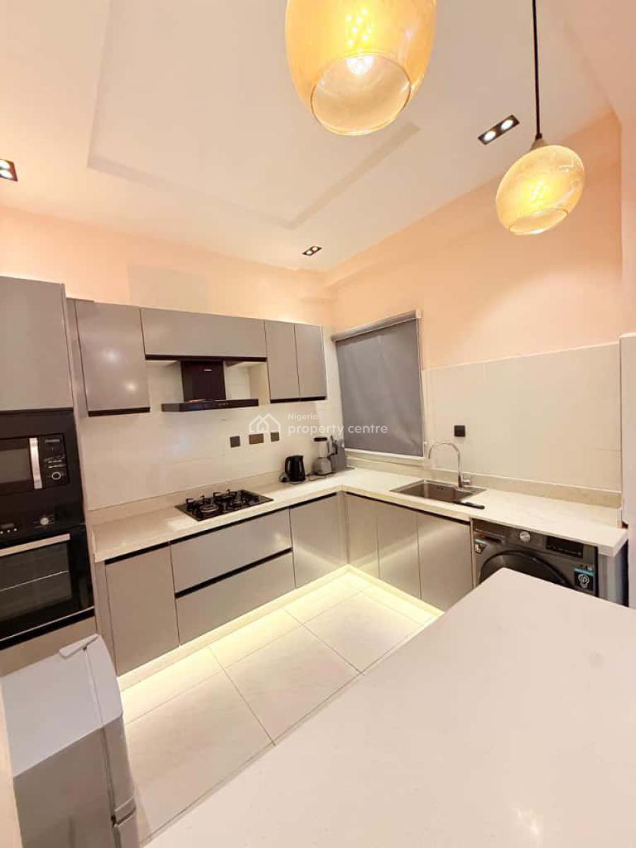 Our Brand New One Bedroom Apartment with, Wifi, Security, 24/7 Power, Ikate, Lekki, Lagos, Detached Duplex Short Let
