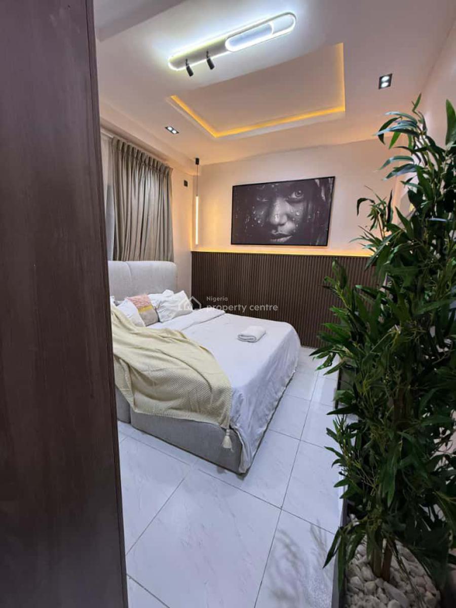 Our Brand New One Bedroom Apartment with, Wifi, Security, 24/7 Power, Ikate, Lekki, Lagos, Detached Duplex Short Let