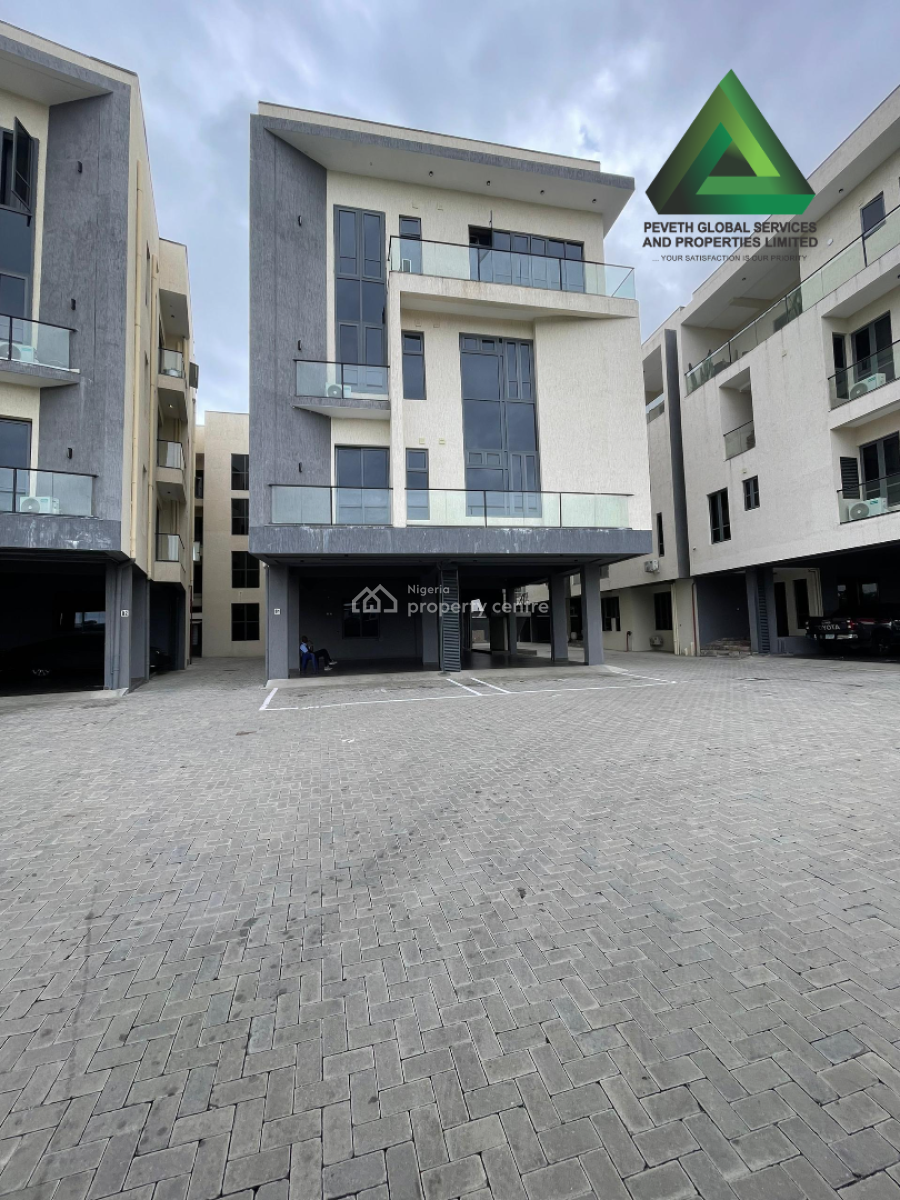2 Bedroom Penthouse with Bq, Swimming Pool, Gym, Elevator, Lekki Phase 1, Lekki, Lagos, Flat / Apartment for Sale