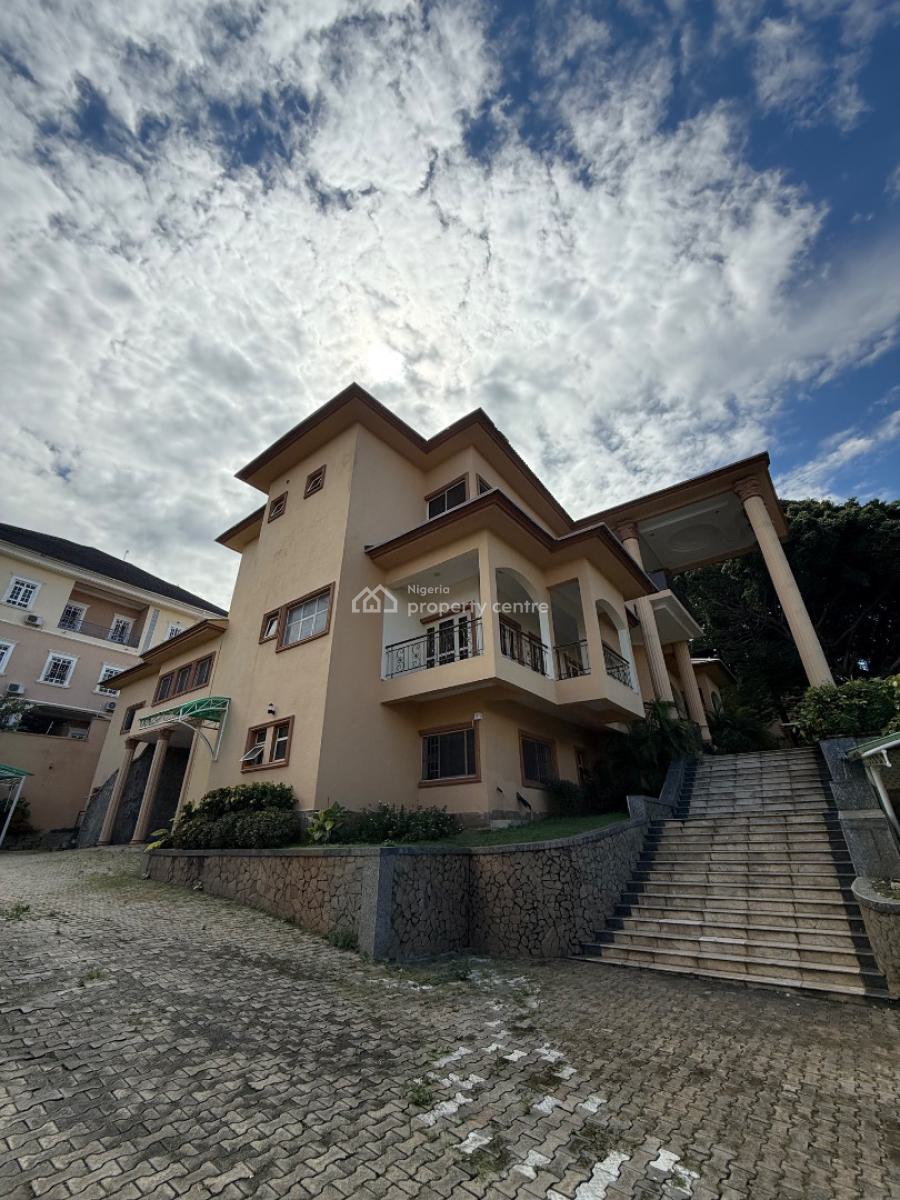 Luxurious 7 Bedroom Mansion with 3 Bedroom Guest Chalet, Maitama District, Abuja, Detached Duplex for Rent
