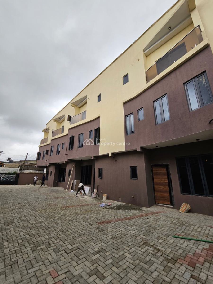 4 Bedroom Terraced Duplexes+bq, Gbagada, Lagos, Terraced Duplex for Sale
