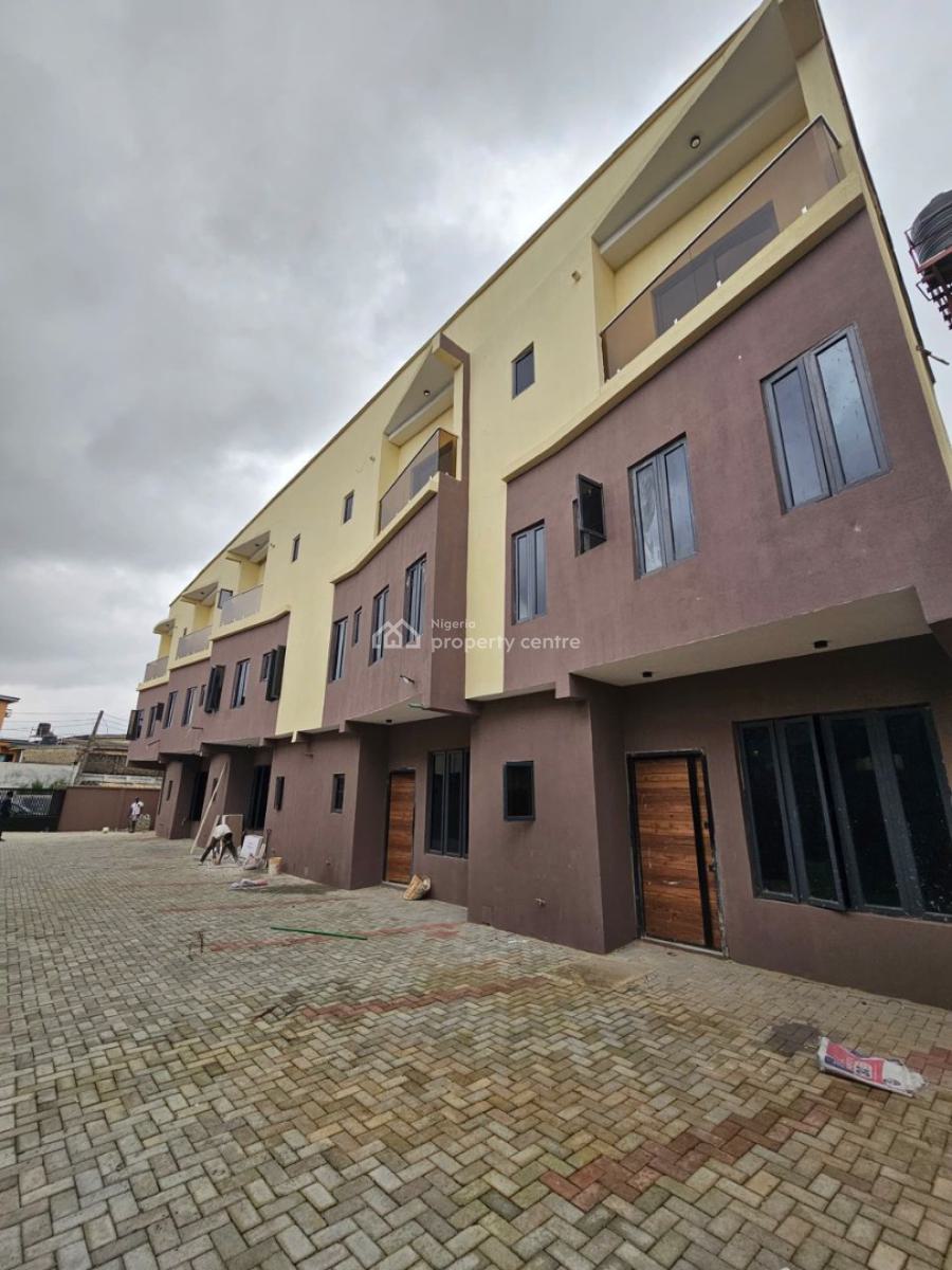 4 Bedroom Terraced Duplexes+bq, Gbagada, Lagos, Terraced Duplex for Sale
