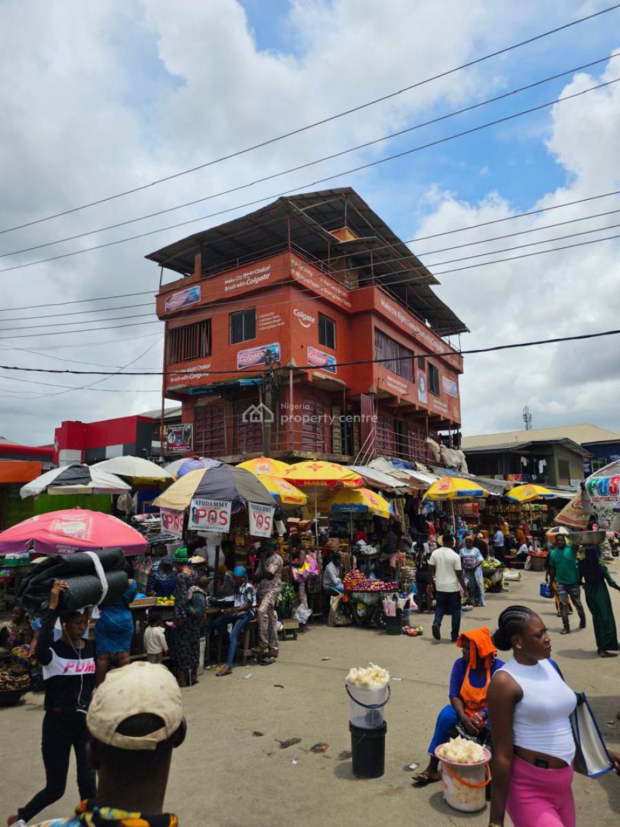 a Commercial Building, Mushin, Lagos, Plaza / Complex / Mall for Sale