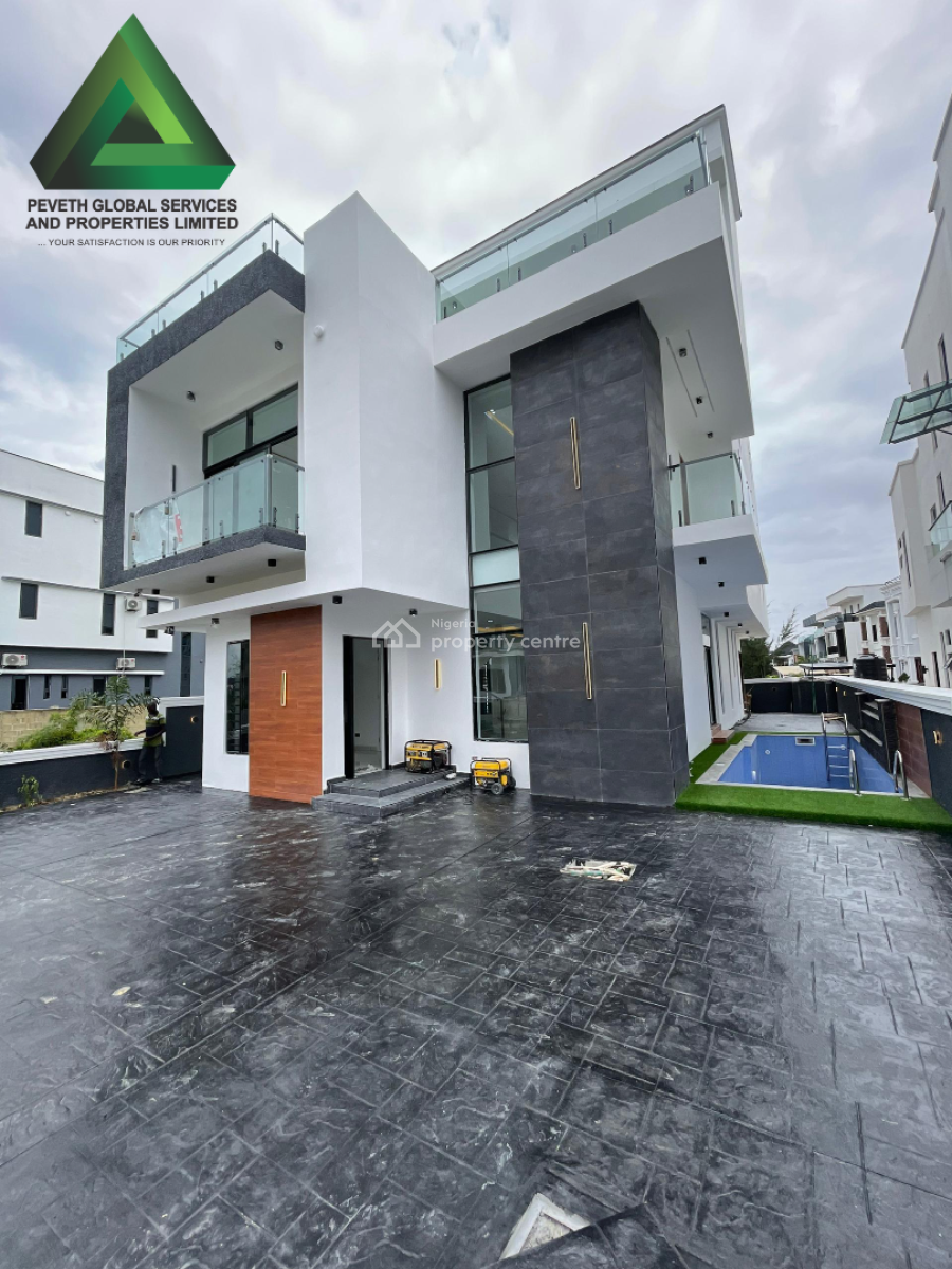 Luxury 5 Bedroom Fully Detached Duplex + Swimming Pool, Cinema, Gym, Lekky County, Ikota, Lekki, Lagos, Detached Duplex for Sale