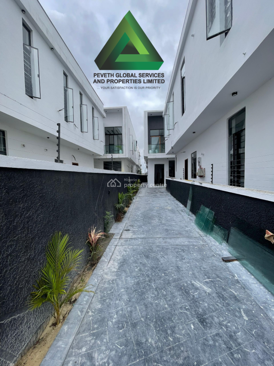 4 Bedroom Semi Detached Duplex with Bq, Ikota, Lekki, Lagos, Semi-detached Duplex for Sale