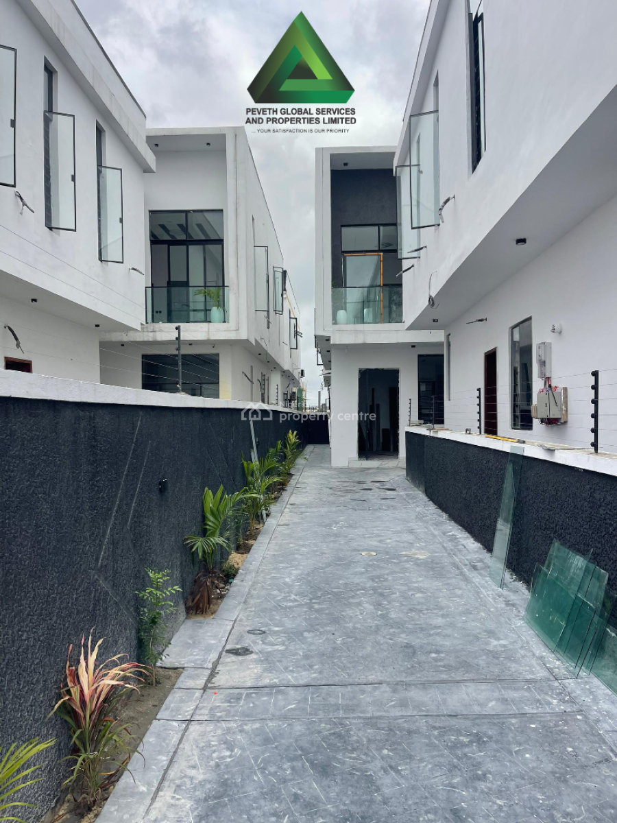 4 Bedroom Semi Detached Duplex with Bq, Ikota, Lekki, Lagos, Semi-detached Duplex for Sale