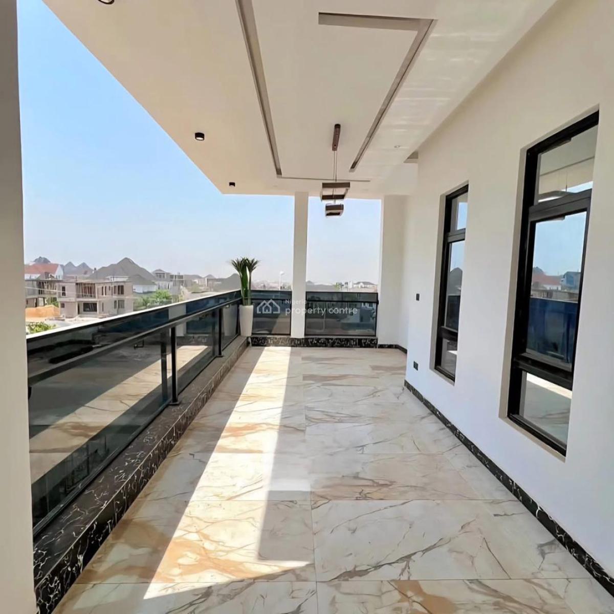 Automated 5 Bedroom Detached Duplex with a Room Bq, Asokoro District, Abuja, Detached Duplex for Sale