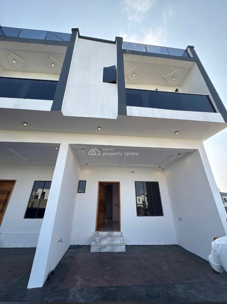 Newly Built 3-bedroom Terraced Duplex, Sangotedo, Ajah, Lagos, Terraced Duplex for Rent