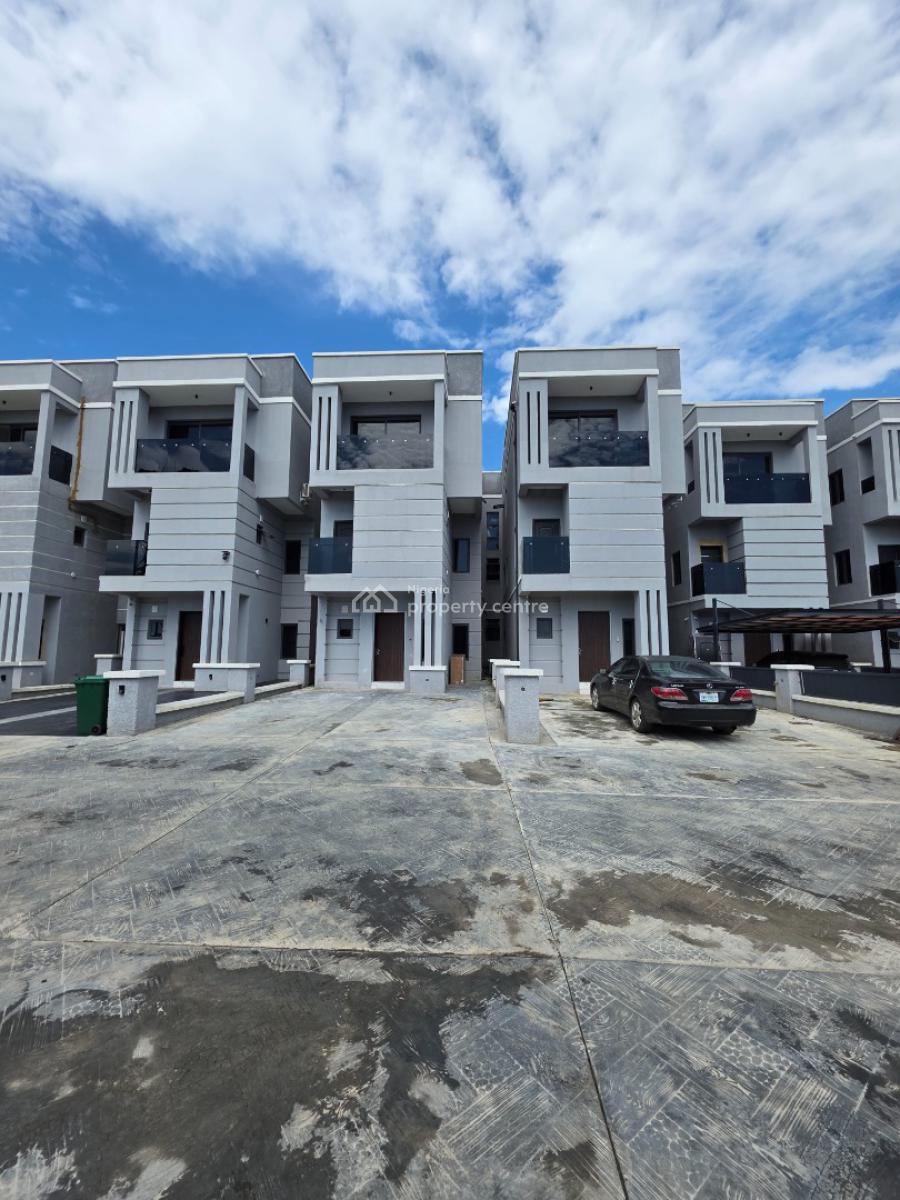 Luxury 4 Bedroom Terrace Duplex with Bq, British International School, Durumi, Abuja, Terraced Duplex for Sale