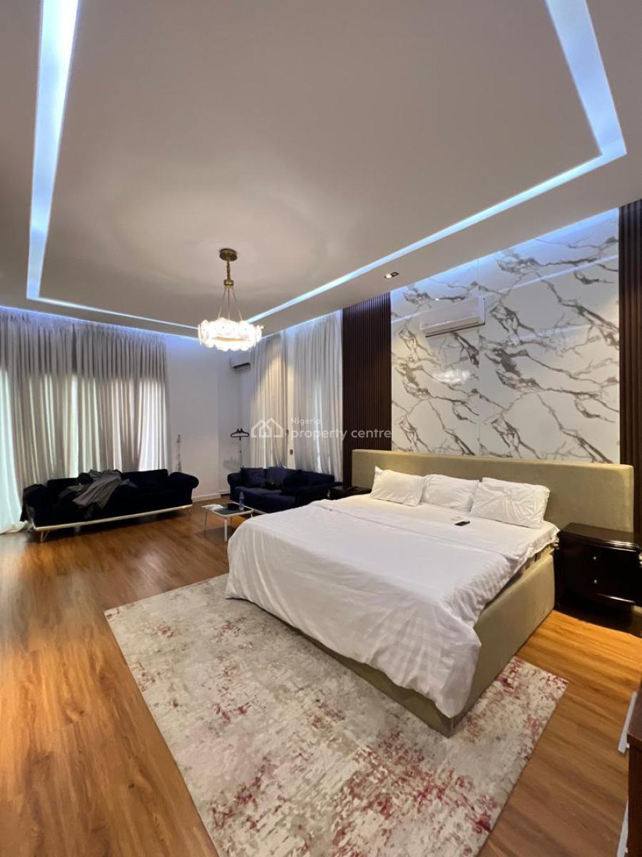 Furnished 5 Bedrooms Contemporary House with Swimming Pool., Osapa, Lekki, Lagos, Detached Duplex for Rent