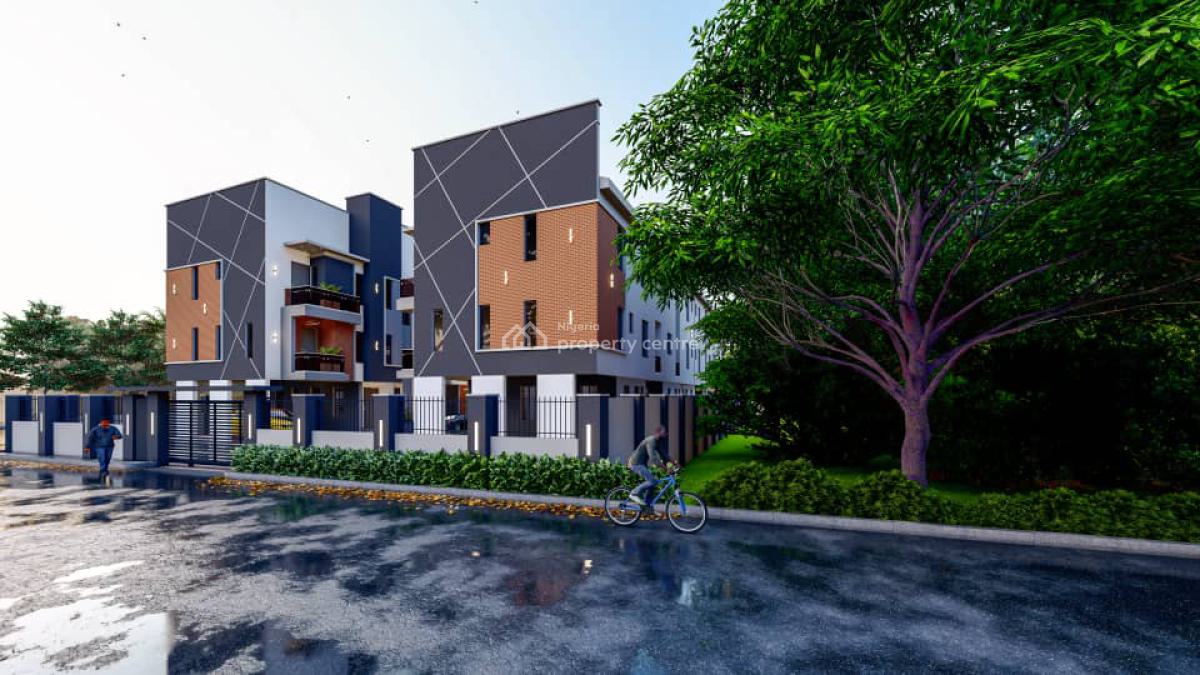 4 Bedroom Terrace Duplex Plus Bq and Laundry Room, Oregun, Ikeja, Lagos, Terraced Duplex for Sale