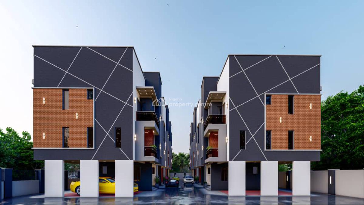 4 Bedroom Terrace Duplex Plus Bq and Laundry Room, Oregun, Ikeja, Lagos, Terraced Duplex for Sale