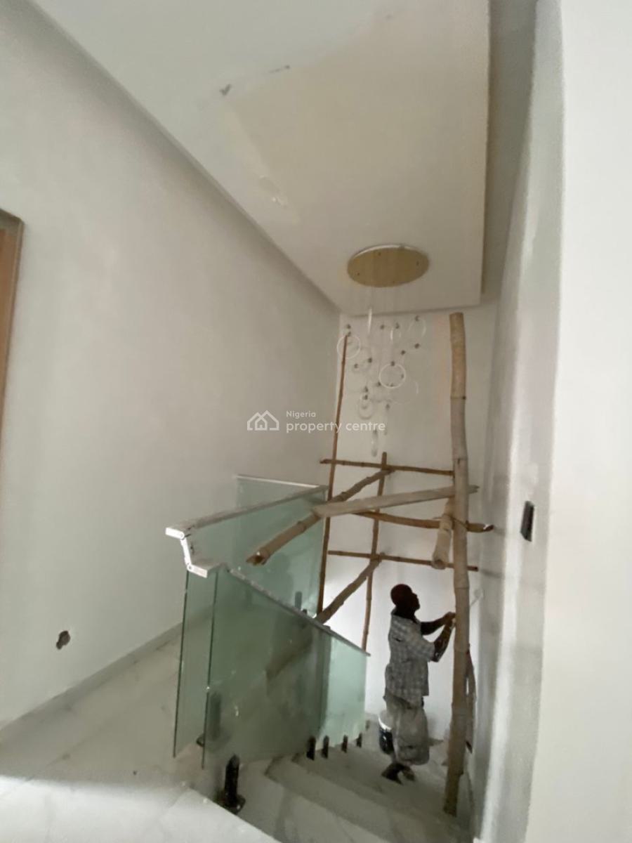Brand New 2 Units of 4 Bedrooms Semi Detached Duplex with Bq, Chevron, Lekki, Lagos, Semi-detached Duplex for Rent