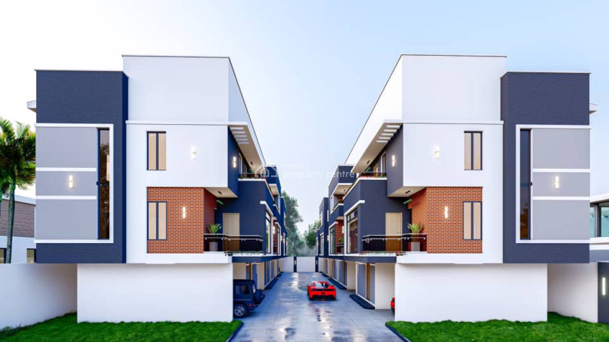 4 Bedroom Terrace Duplex Plus Bq and Laundry Room Offplan, Maryland, Lagos, Terraced Duplex for Sale