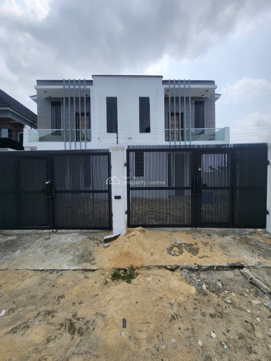 Brand New 4 Bedrooms Semi Detached Duplex with Bq, Chevron, Lekki Phase 2, Lekki, Lagos, Semi-detached Duplex for Rent