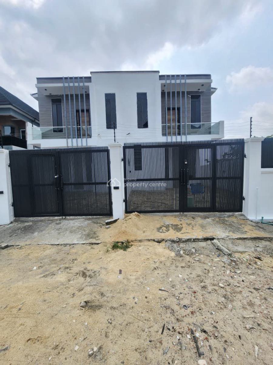 Brand New 4 Bedrooms Semi Detached Duplex with Bq, Chevron, Lekki Phase 2, Lekki, Lagos, Semi-detached Duplex for Rent
