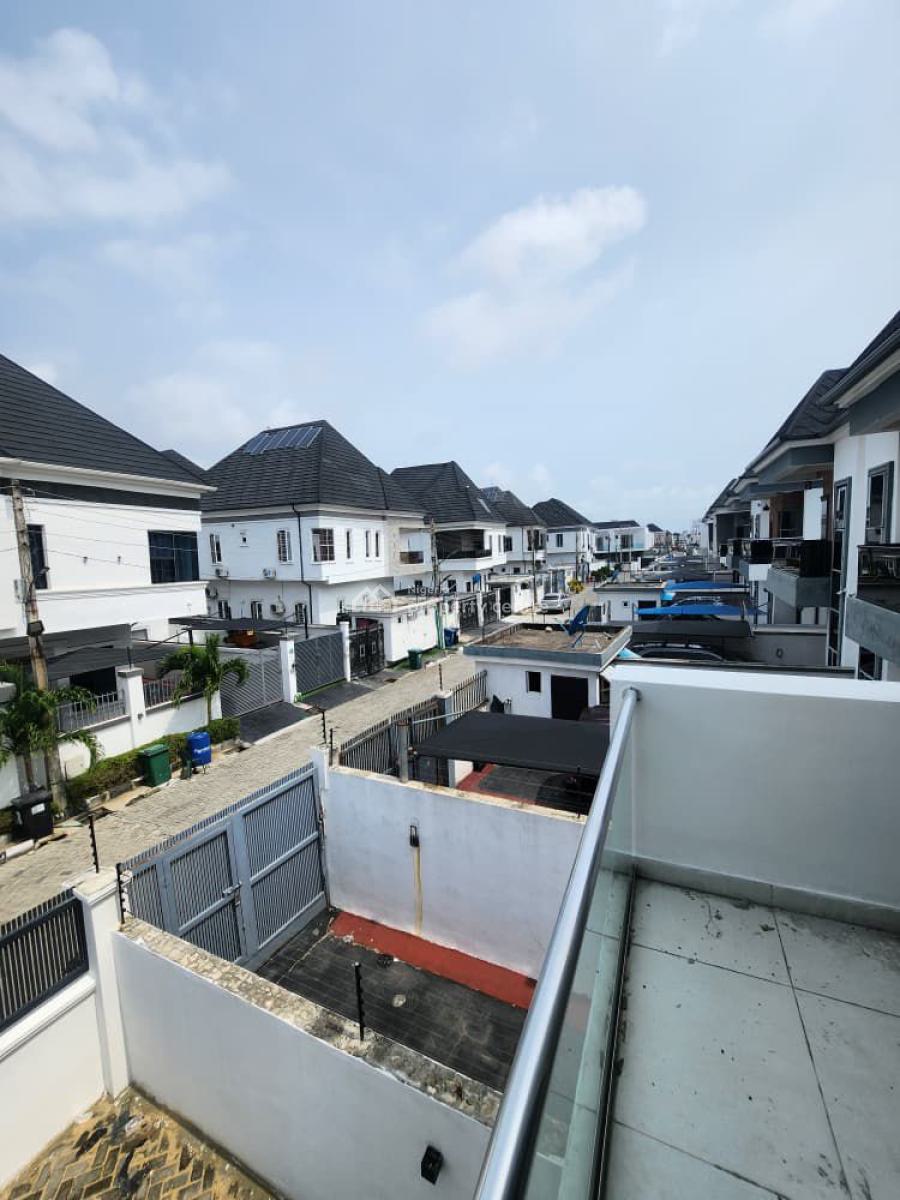 Brand New 4 Bedrooms Semi Detached Duplex with Bq, Chevron, Lekki Phase 2, Lekki, Lagos, Semi-detached Duplex for Rent
