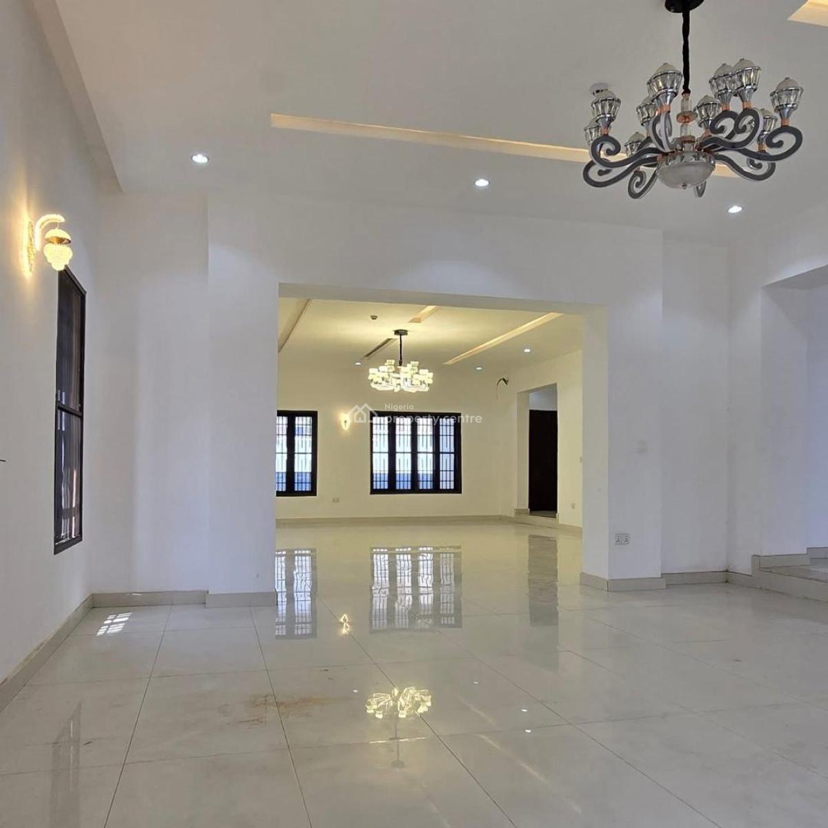 7 Bedroom Fully Detached Duplex with 2 Rooms Bq, Guest Chalet, Pool, Guzape District, Abuja, Detached Duplex for Sale