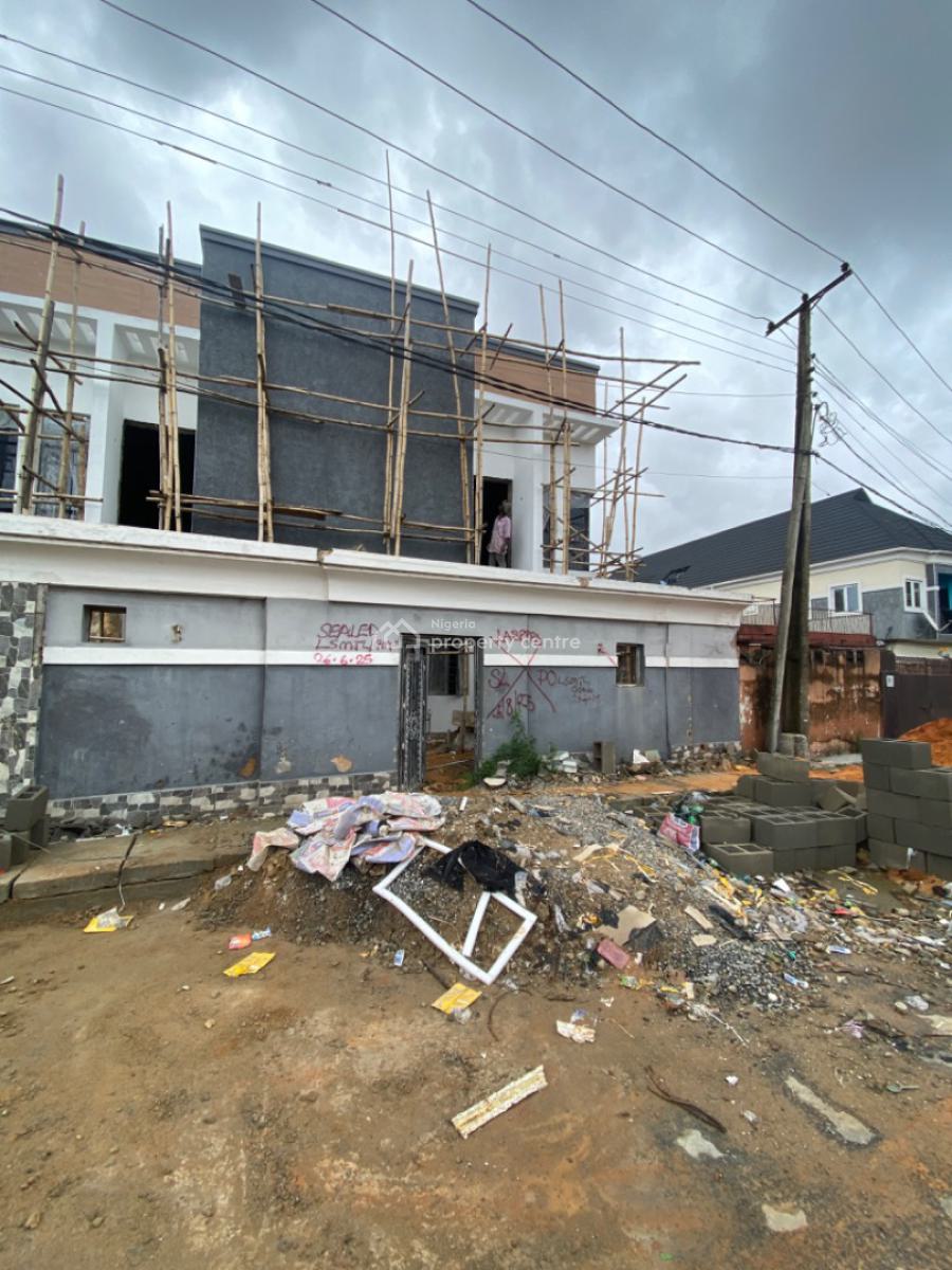 Brand New Luxuriously Built 4 Bedroom with Bq, Off, Ogunlana, Surulere, Lagos, Semi-detached Duplex for Sale