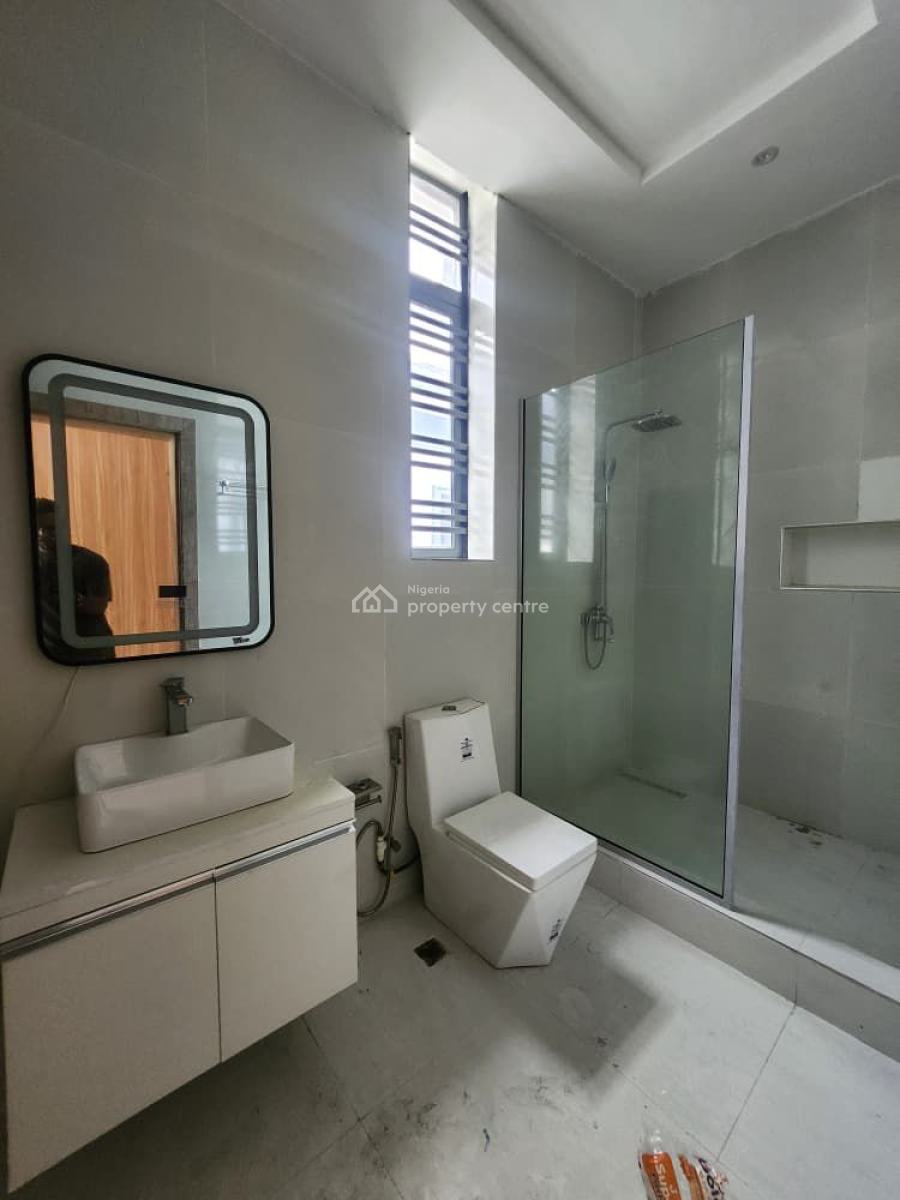 Newly Built 4 Bedroom Semi Detached Duplex with Bq, Chevron, Lekki Expressway, Lekki, Lagos, Semi-detached Duplex for Rent
