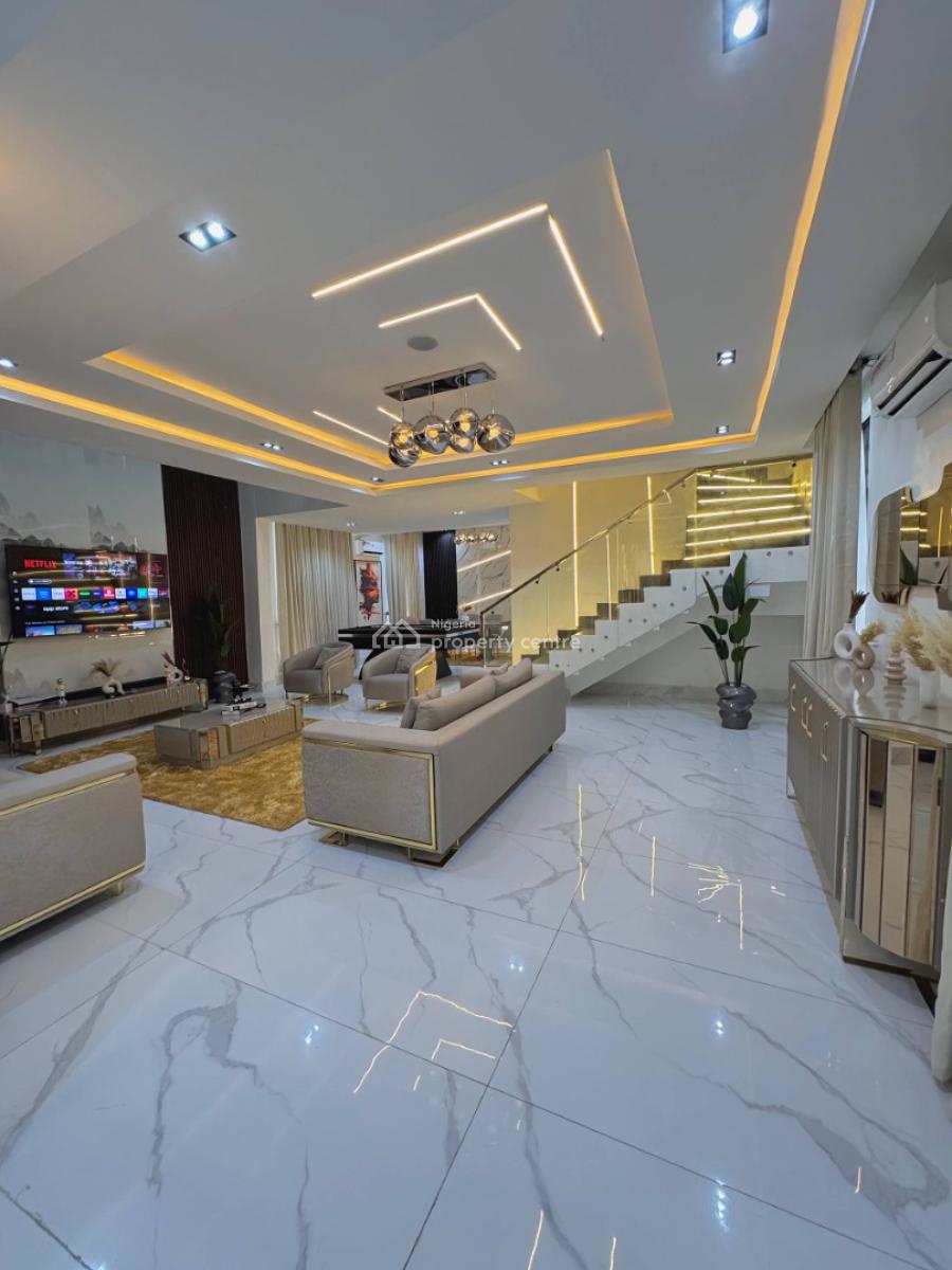 Luxury 6 Bedroom Detached Duplex with Gym, Cinema and Pool, Lekki Phase 1, Lekki, Lagos, Detached Duplex Short Let