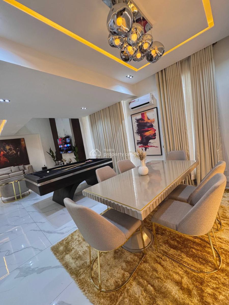 Luxury 6 Bedroom Detached Duplex with Gym, Cinema and Pool, Lekki Phase 1, Lekki, Lagos, Detached Duplex Short Let