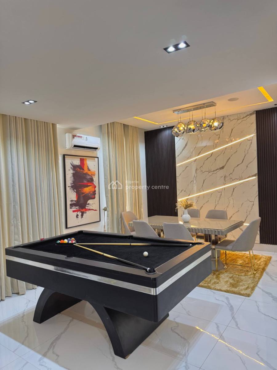 Luxury 6 Bedroom Detached Duplex with Gym, Cinema and Pool, Lekki Phase 1, Lekki, Lagos, Detached Duplex Short Let