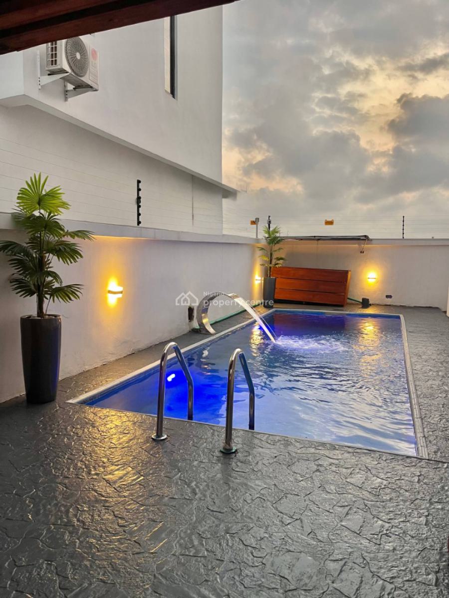 Luxury 6 Bedroom Detached Duplex with Gym, Cinema and Pool, Lekki Phase 1, Lekki, Lagos, Detached Duplex Short Let