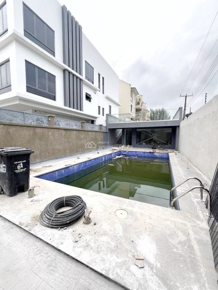 Newly Built Luxury 5 Bedroom Semi Detached Duplex with Bq, Off Bedwell Road, Ikoyi, Lagos, Semi-detached Duplex for Sale