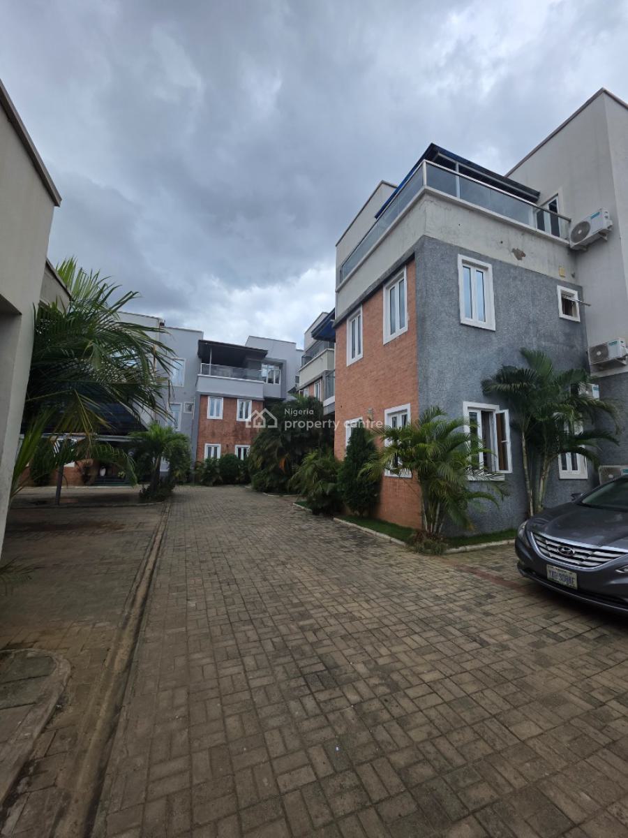Luxury 4 Bedroom Terrace Duplex with Bq, Gilmore, Jahi, Abuja, Terraced Duplex for Sale