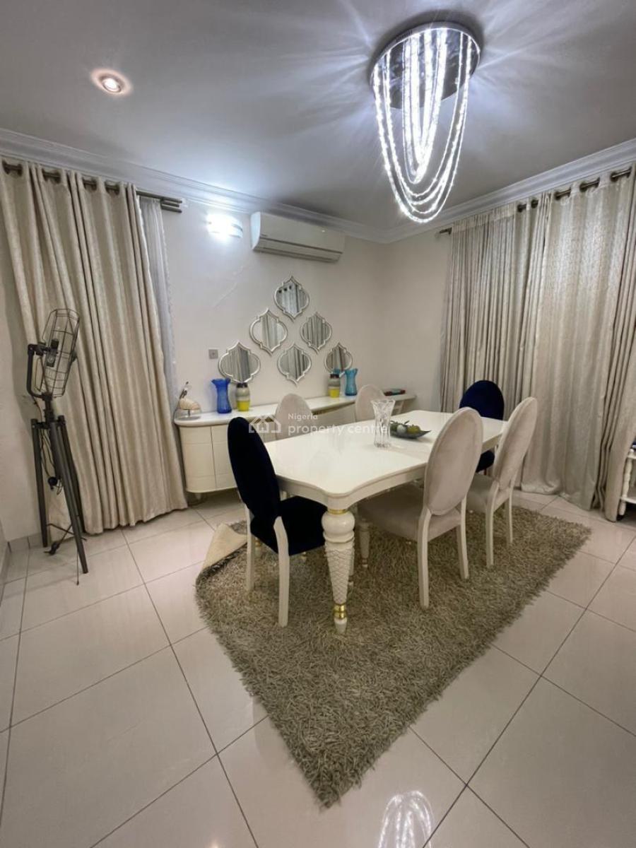 Fully Furnished and Serviced 3 Bedroom Maisonette, Cadogan Estate, Osapa, Lekki, Lagos, Flat / Apartment for Rent