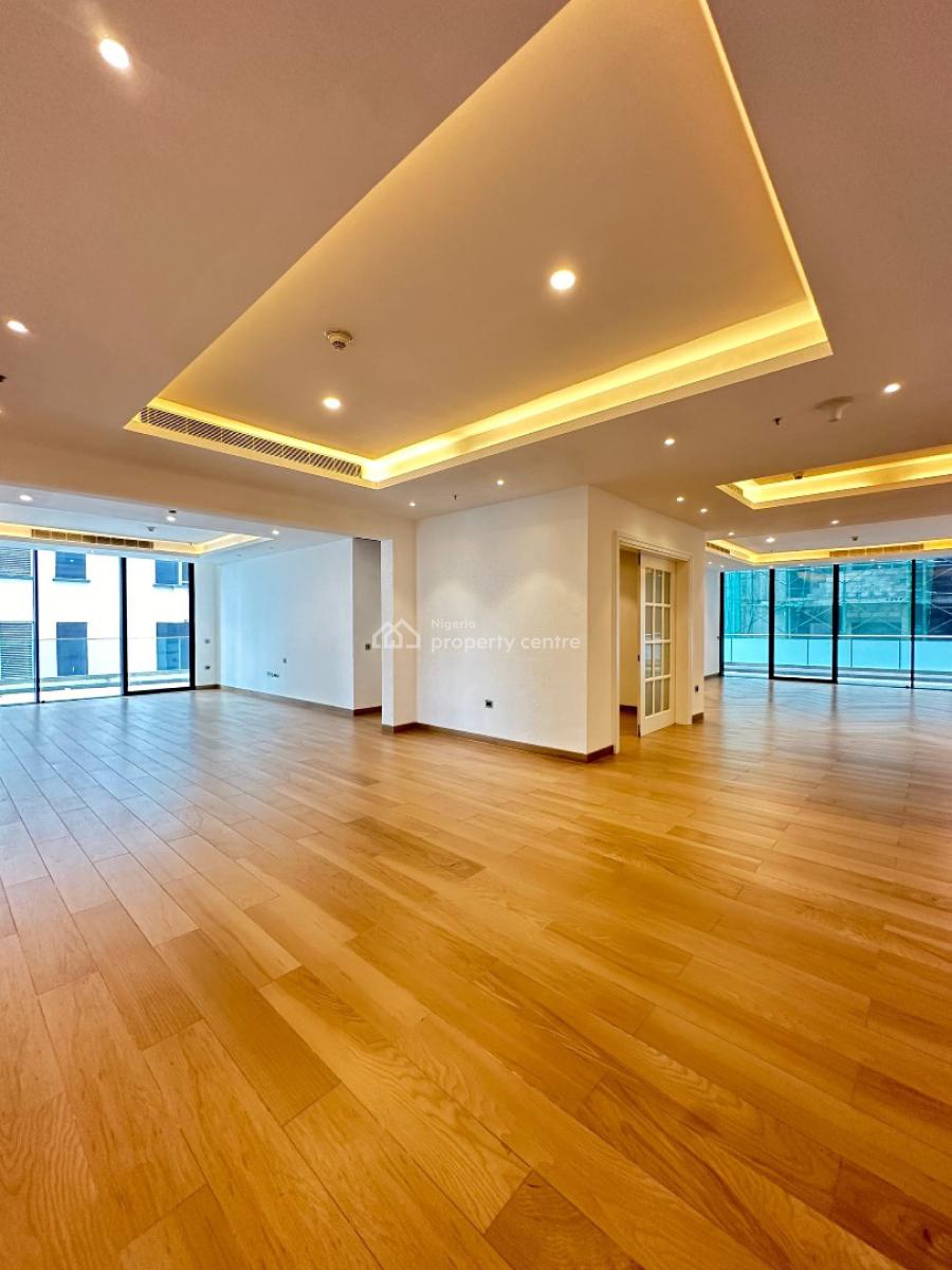 Standard 4 Bedroom Apartment with Bq, Pool, Play Room, and More, Old Ikoyi, Ikoyi, Lagos, Block of Flats for Sale