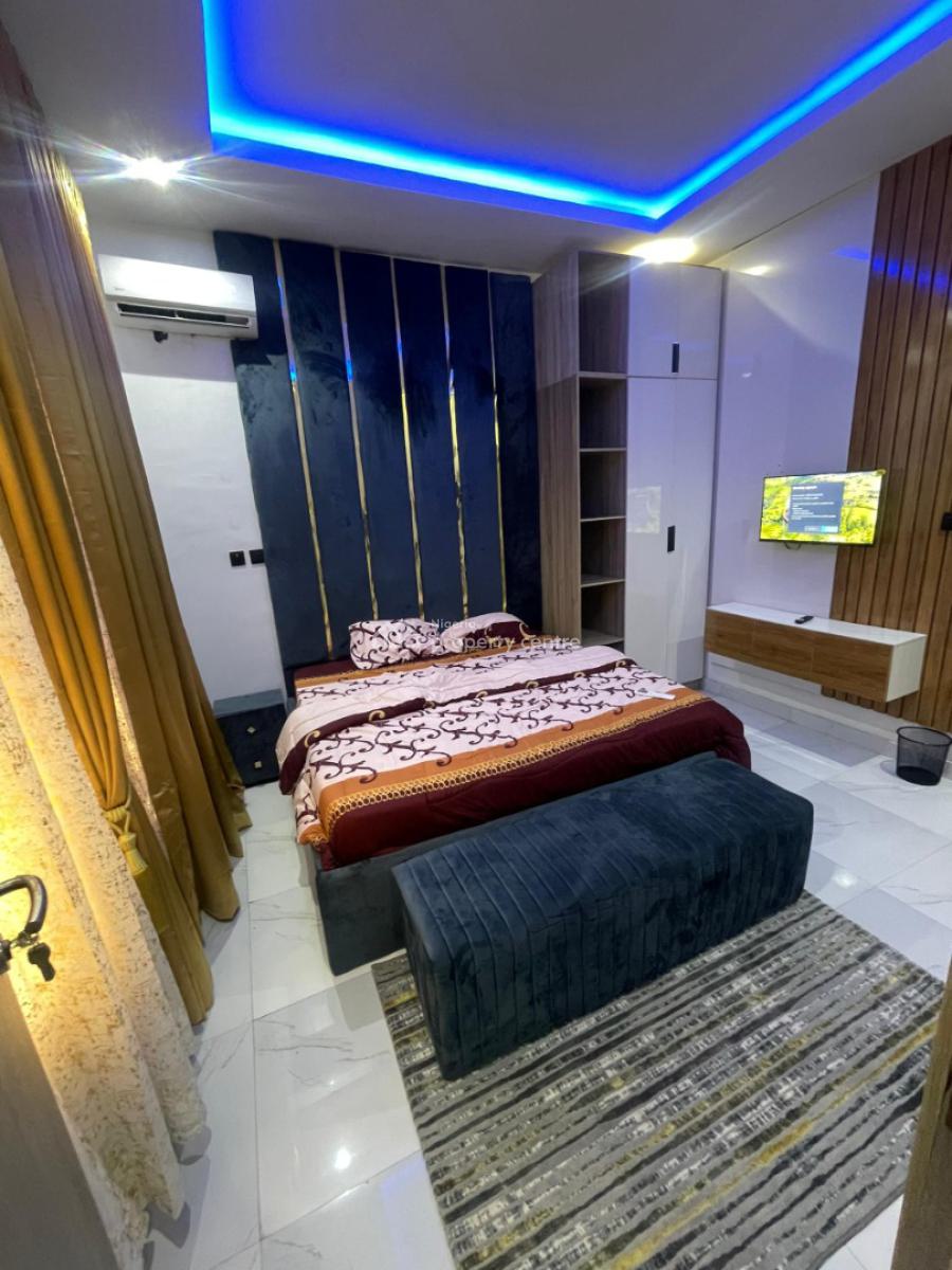 Fully Furnished 4 Bedroom Semi Detached Duplex with Bq, Chevron, Lekki, Lagos, Semi-detached Duplex for Rent