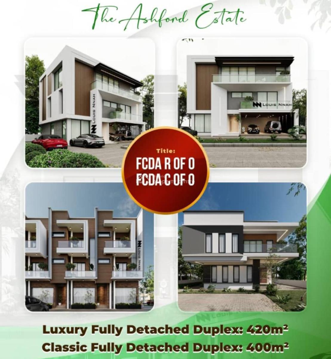 50 Units of Brand New Houses, Dape, Abuja, Detached Duplex for Sale