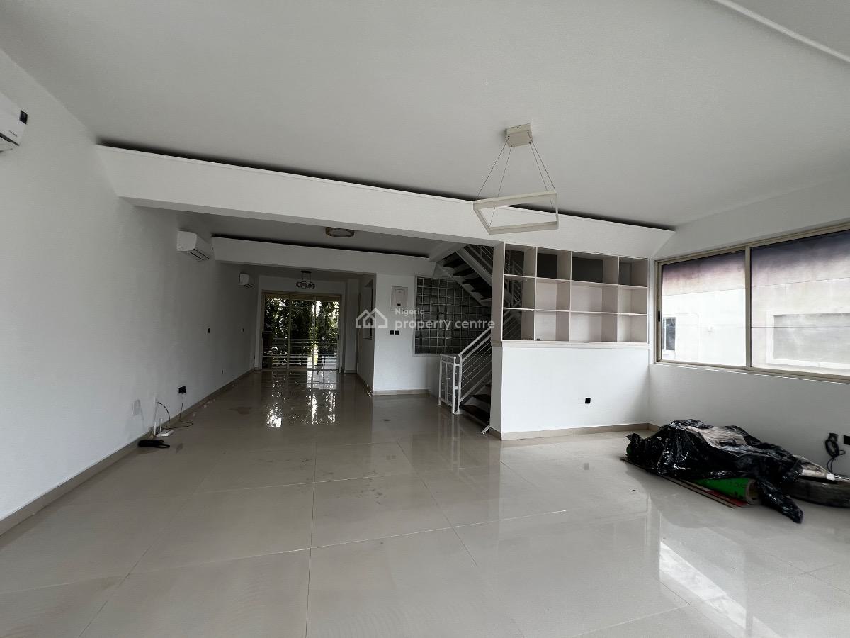 Luxury 4 Bedroom Terrace House with a Room Bq, Swimming Pool,gym, Banana Island, Ikoyi, Lagos, Terraced Duplex for Rent