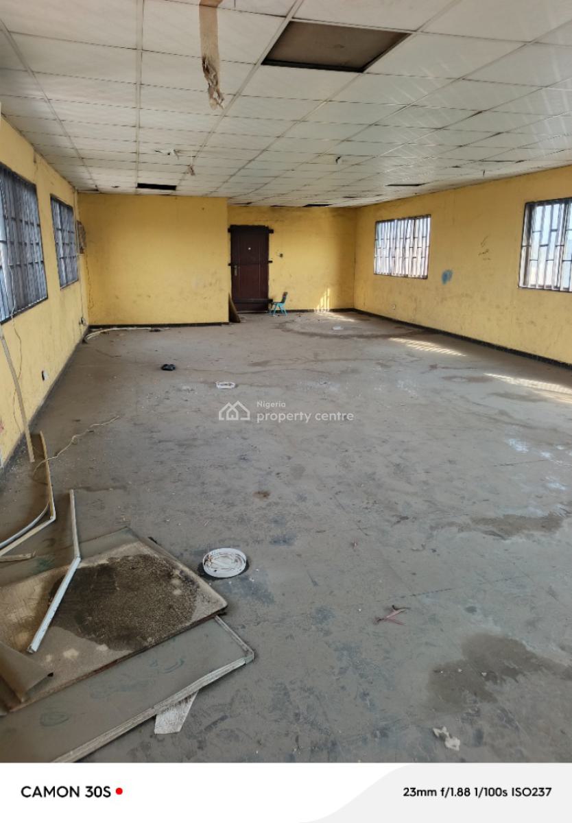 240 Sqmtrs Open Plan Office Space, Off Fatai Atere Way, Industrial Area, Matori, Oshodi, Lagos, Office Space for Rent