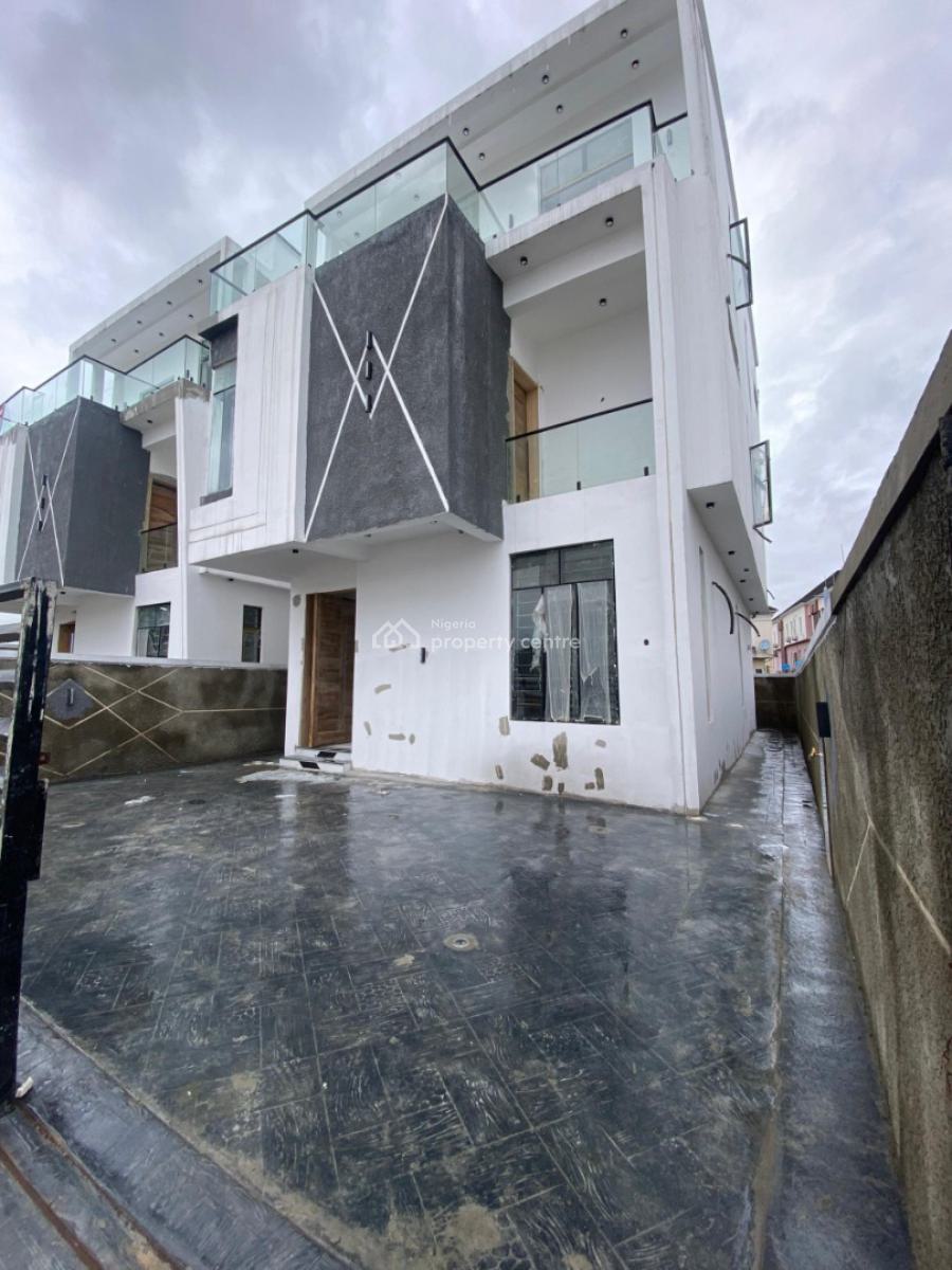 5 Bedroom Fully Detached Duplex with a Room Bq and Swimming Pool, Second Lekki Toll Gate, Ikota, Lekki, Lagos, Detached Duplex for Sale