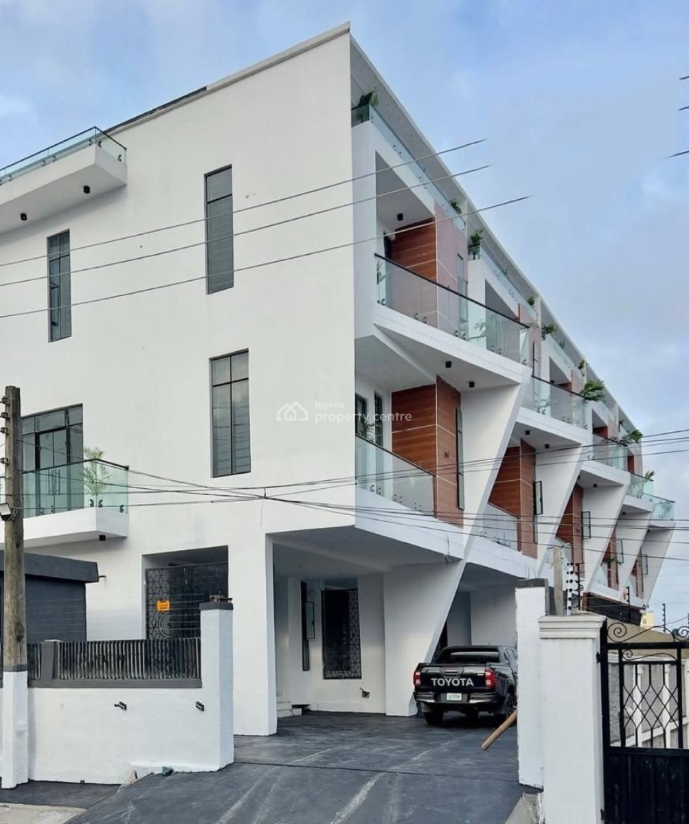 4 Bedroom Terrace Duplex with Bq, Ikate, Lekki, Lagos, Terraced Duplex for Sale