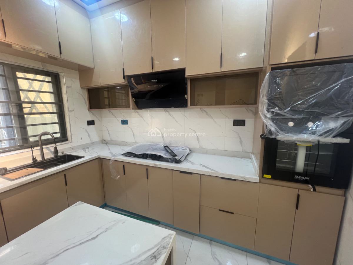 Brand New Self Compound 4 Bed Semi-detached Duplex with Bq, Chevron, Lekki, Lagos, Terraced Bungalow for Sale