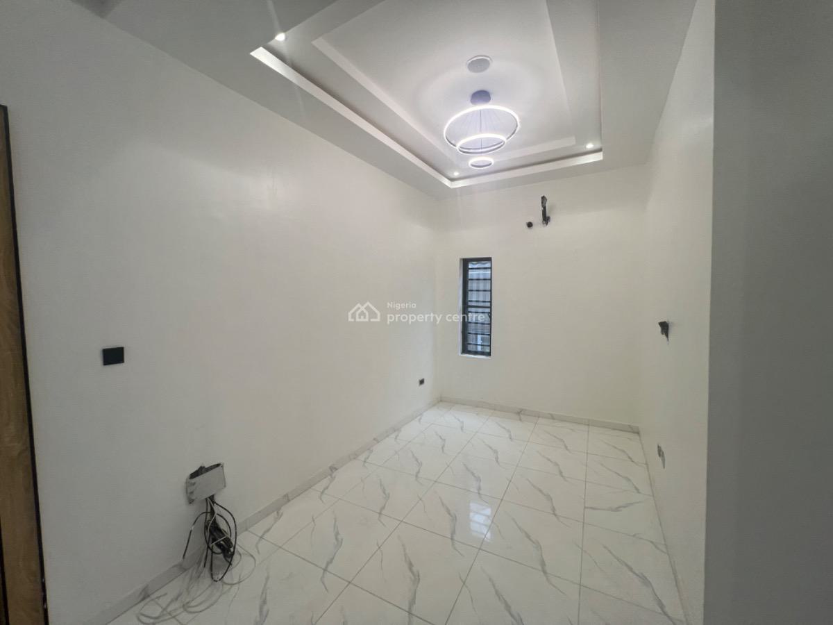 Brand New Self Compound 4 Bed Semi-detached Duplex with Bq, Chevron, Lekki, Lagos, Terraced Bungalow for Sale