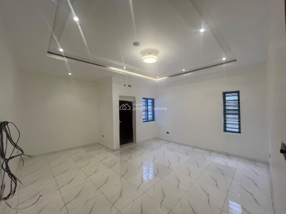 Brand New Self Compound 4 Bed Semi-detached Duplex with Bq, Chevron, Lekki, Lagos, Terraced Bungalow for Sale