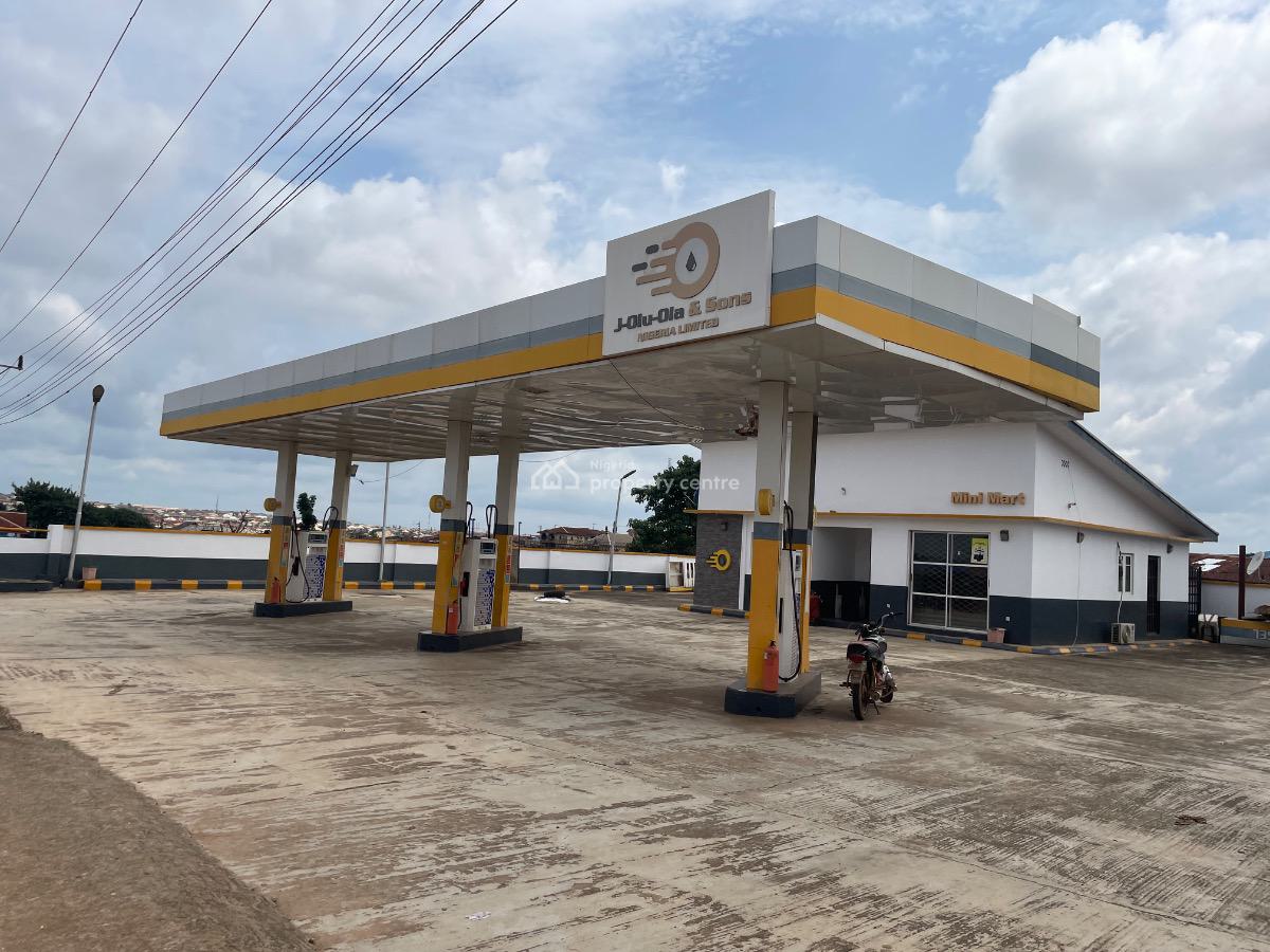 Well Equipped and Functional Filling Station, Olunloyo, Olorunsogo Akanran Road, Ibadan, Ona Ara, Oyo, Filling Station for Sale